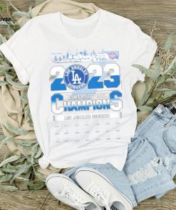 Official City Of Angels Los Angeles Dodgers NL West Division Champions 1974 2023 Shirt