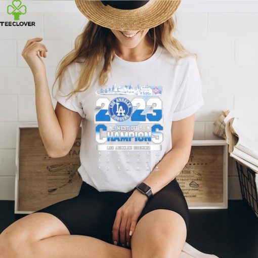 Official City Of Angels Los Angeles Dodgers NL West Division Champions 1974 2023 Shirt