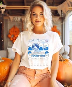 Official City Of Angels Los Angeles Dodgers NL West Division Champions 1974 2023 Shirt