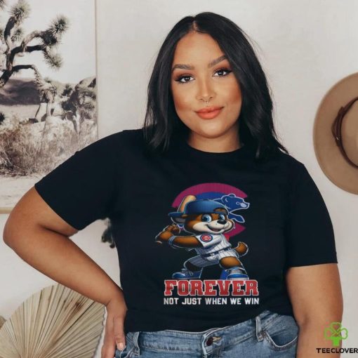 Official Clark Chicago Cubs Forever Not Just When We Win Shirt