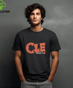 Official Cle That I Love Shamrock Cleveland Guardians T Shirt 2 Official Cle That I Love Shamrock Cleveland Guardians T Shirt