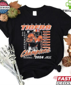 Official Clemson Tigers Champions Sat December 7 2024 ACC Conference t shirt