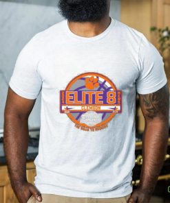 Official Clemson Tigers Men’s Basketball 2024 Elite 8 T Shirt