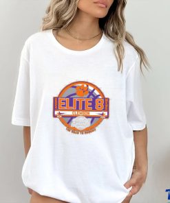 Official Clemson Tigers Men’s Basketball 2024 Elite 8 T Shirt