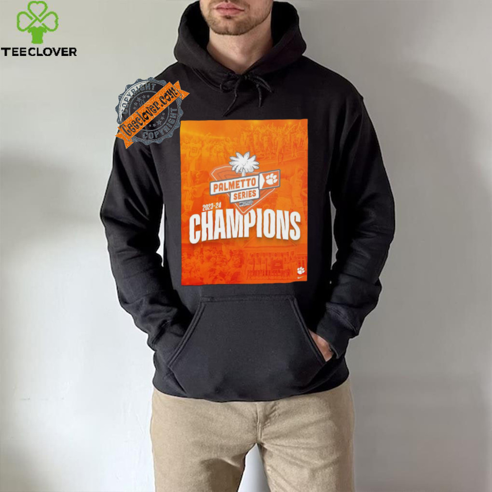 Official Clemson Tigers Palmetto Series 2023 24 Champions shirt Official Clemson Tigers Palmetto Series 2023 24 Champions shirt