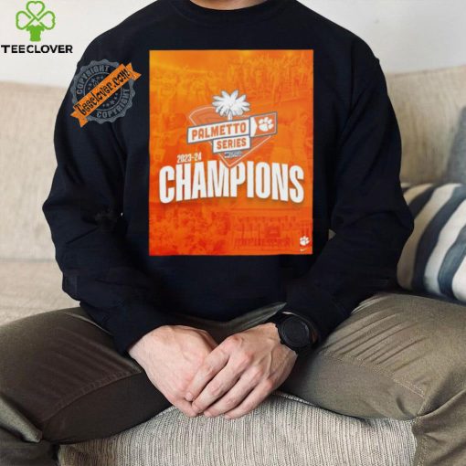 Official Clemson Tigers Palmetto Series 2023 24 Champions shirt