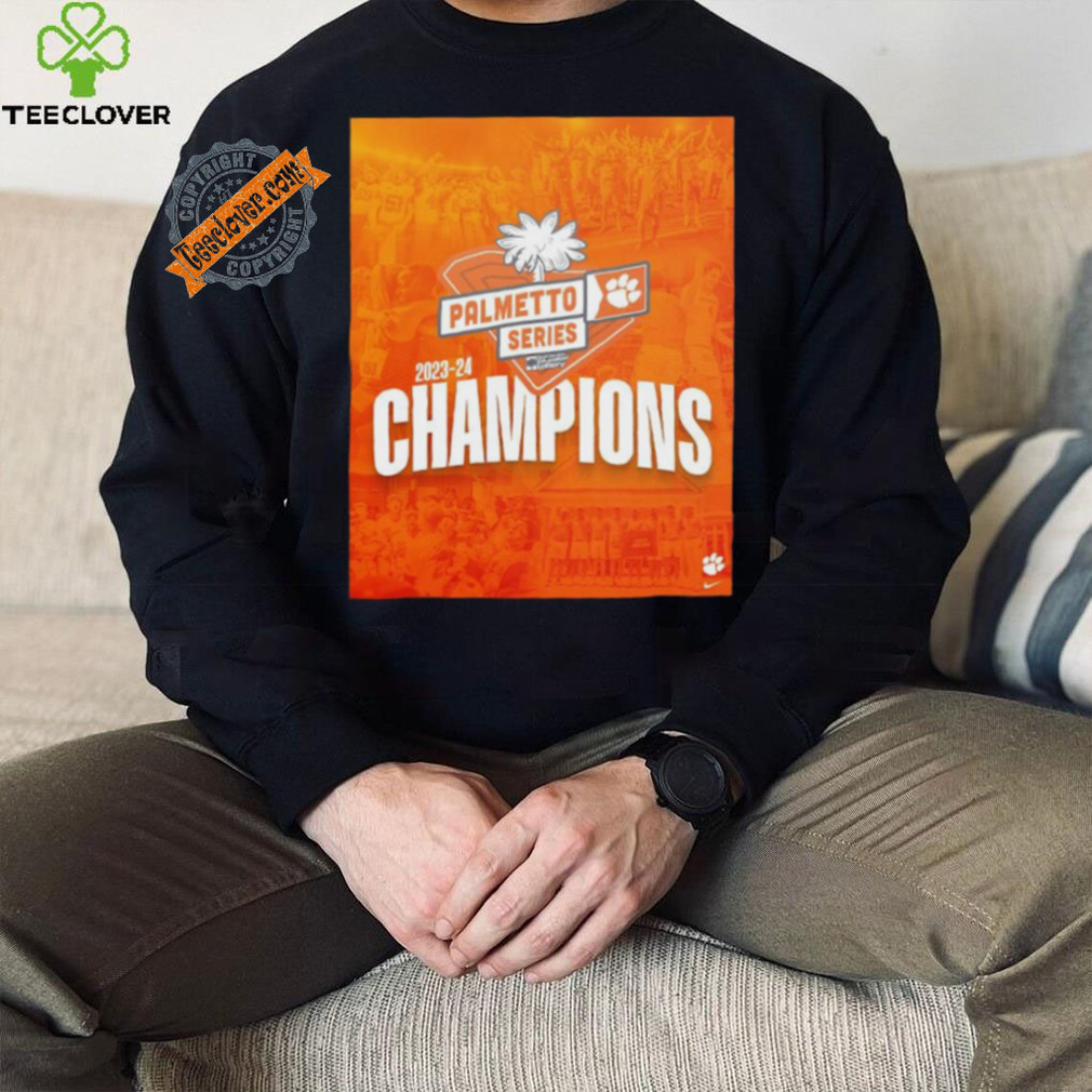 Official Clemson Tigers Palmetto Series 2023 24 Champions shirt Official Clemson Tigers Palmetto Series 2023 24 Champions shirt