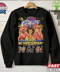 Official Cleveland Basketball Team 55th Anniversary 1970 2025 Signatures Shirt