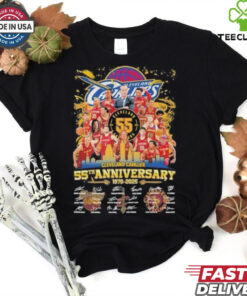 Official Cleveland Basketball Team 55th Anniversary 1970 2025 Signatures Shirt