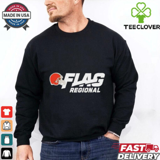 Official Cleveland Browns 2025 NFL Flag Regional Tournaments shirt