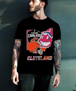 Official Cleveland Browns Cleveland Indians Cleveland Cavaliers City Of Sport T Shirt