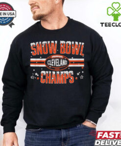 Official Cleveland Browns Snow Bowl Champs 2024 Shirt