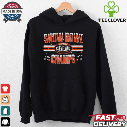 Official Cleveland Browns Snow Bowl Champs 2024 Shirt