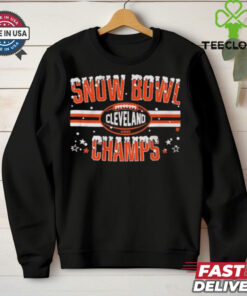 Official Cleveland Browns Snow Bowl Champs 2024 Shirt