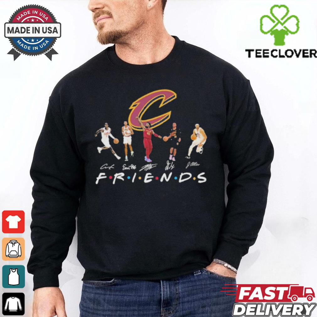 Official Cleveland Cavaliers Friends Signature Shirt Official Cleveland Cavaliers Friends Signature Shirt