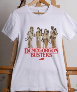 Official Cleveland browns stranger things demogorgon busters T shirt 2 Official Cleveland browns stranger things demogorgon busters T shirt
