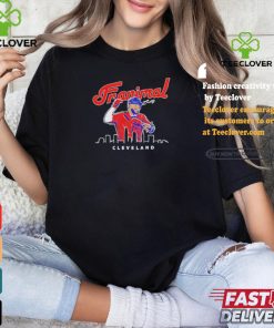 Official Cleveland guardians franmil federico reyes skyline city signature T shirt