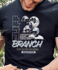 Official Cliff Branch Las Vegas Raiders Hall Of Fame 2022 Dreamathon Shirt