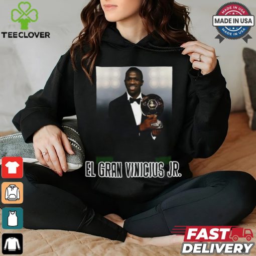 Official Clkbae El Gran Vinicius Jr. Photo t shirt