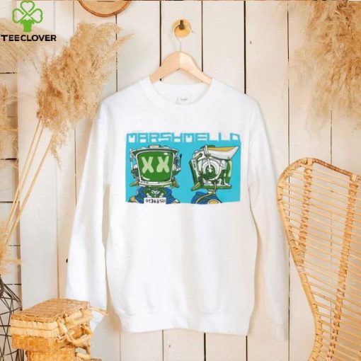 Official Clothing Marshmello Bad Robot Shirt