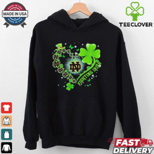 Official Clover heart Notre Dame Fighting Irish shirt