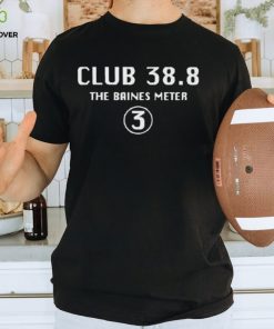 Official Club 38.8 The Baines Meter T shirt