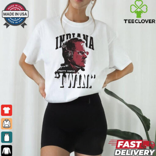 Official Coach Curt Cignetti I WIN Crimson T Shirt