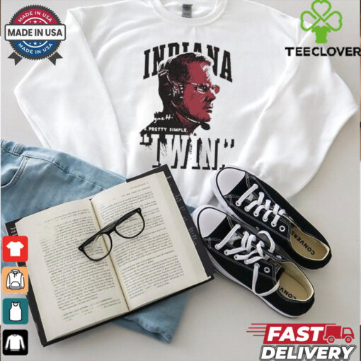 Official Coach Curt Cignetti I WIN Crimson T Shirt