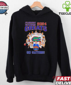 Official Coach Todd Golden and Players Go Florida Gators 2024 Greats Basketball Signatures shirt