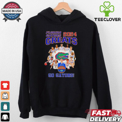Official Coach Todd Golden and Players Go Florida Gators 2024 Greats Basketball Signatures shirt