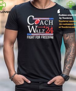 Official Coach Walz 24 Fight For Freedom Football Shirt