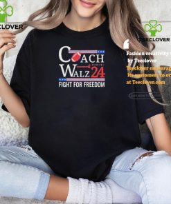 Official Coach Walz 24 Fight For Freedom Football Shirt