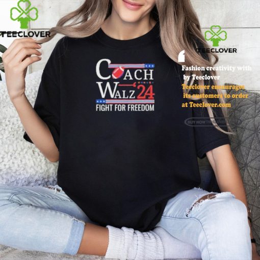 Official Coach Walz 24 Fight For Freedom Football Shirt