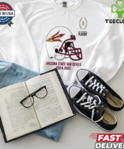 Official College Football Playoff 2025 Arizona State Sun Devils Helmet NCAA Bowl Games 2024 2025 Shirt