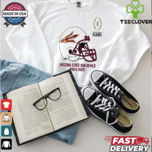 Official College Football Playoff 2025 Arizona State Sun Devils Helmet NCAA Bowl Games 2024 2025 Shirt
