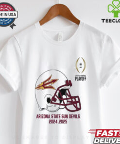 Official College Football Playoff 2025 Arizona State Sun Devils Helmet NCAA Bowl Games 2024 2025 Shirt