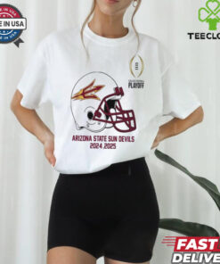 Official College Football Playoff 2025 Arizona State Sun Devils Helmet NCAA Bowl Games 2024 2025 Shirt