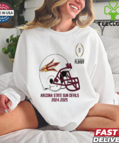 Official College Football Playoff 2025 Arizona State Sun Devils Helmet NCAA Bowl Games 2024 2025 Shirt