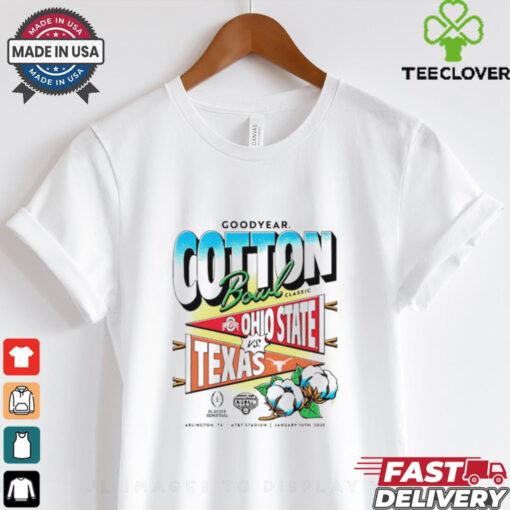 Official College Football Playoff 2025 Goodyear Cotton Bowl Classic Head To Head shirt