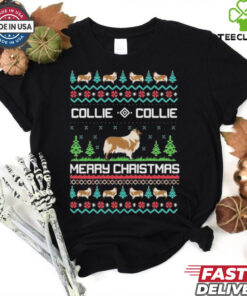 Official Collie Collie Merry Christmas Ugly 2024 Shirt