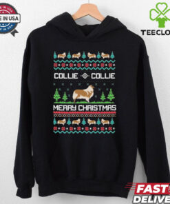 Official Collie Collie Merry Christmas Ugly 2024 Shirt
