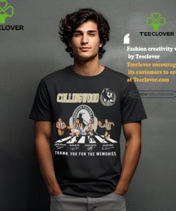 Official Collingwood Magpies Abbey Road Thank You For The Memories Signatures Shirt