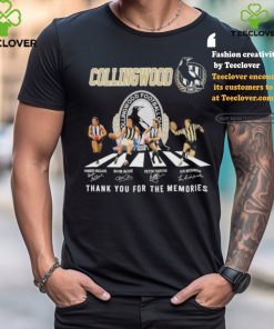 Official Collingwood Magpies Abbey Road Thank You For The Memories Signatures Shirt