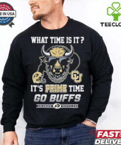 Official Colorado Buffaloes What Time Is It It’s Prime Time Go Buffs shirt