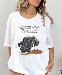 Official Colorado Rockies Monster Truck MLB Shirt