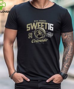 Official Colorado Women's Basketball 2024 Sweet 16 T Shirt 2 Official Colorado Women's Basketball 2024 Sweet 16 T Shirt