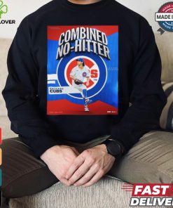 Official Combined No Hitter Chicago Cubs T Shirt