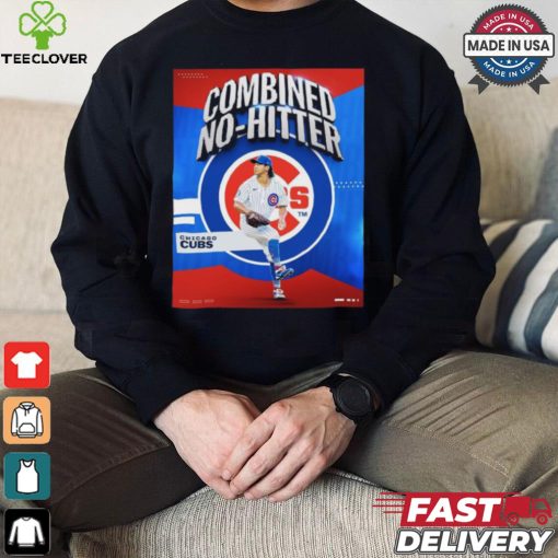 Official Combined No Hitter Chicago Cubs T Shirt