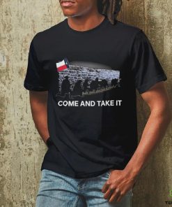 Official Come And Take It Texas Army Razor Wire Shirt