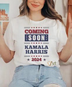 Official Coming Soon Kamala Harris 2024 T Shirt